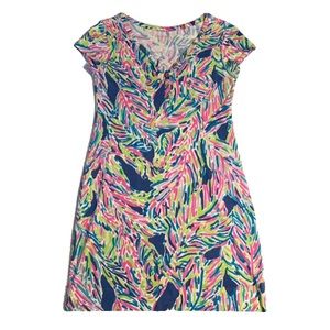 Lilly Pulitzer Palmira Dress (Indigo Palm Reader) Size Small